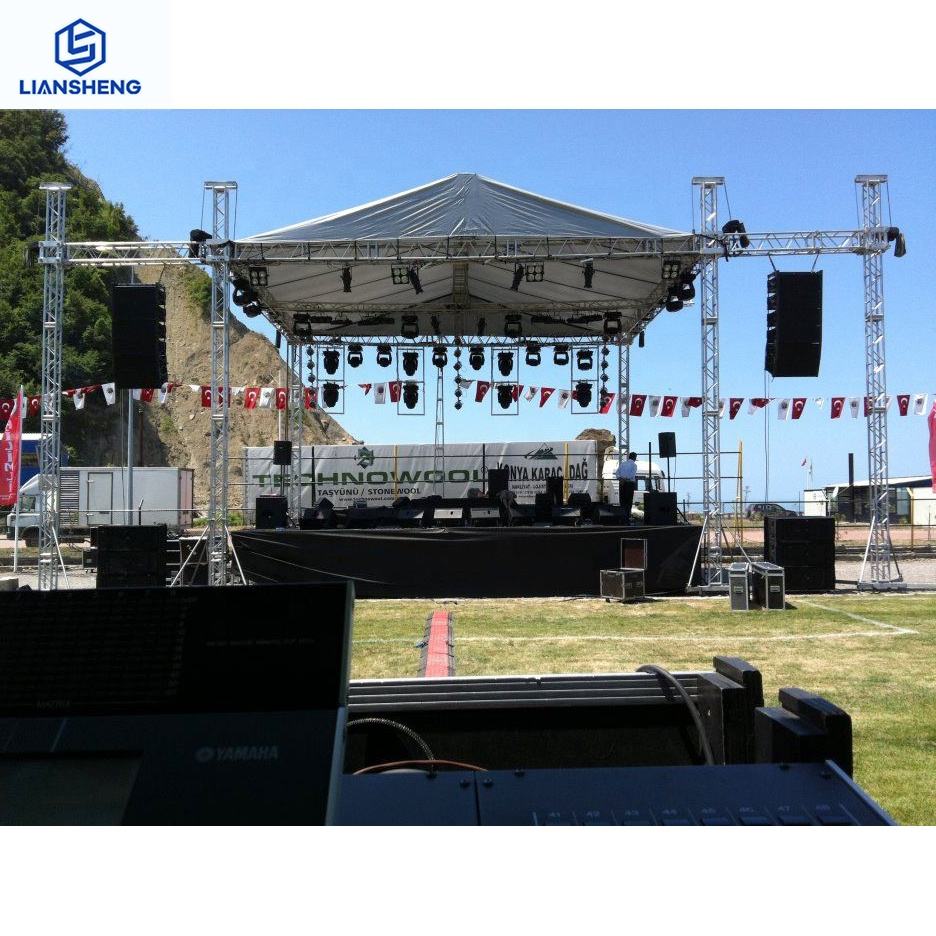 Outdoor Stage Truss System Heavy-Duty Aluminum Stage Frame para sa Mga Event