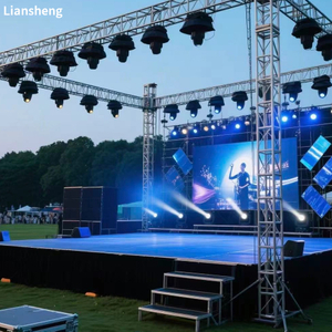 Spigot Truss, Stage at Light Show Para sa Outdoor Concert Performance Event 