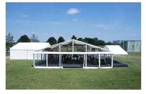 Heavy Duty 20x50m 500 1000 Searter Tent Marquee Big A Shaped Tent para sa Outdoor Events Party Wedding