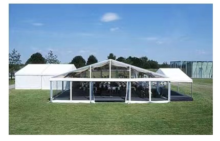 Panlabas na 500 Tao na Malaking Aluminum Events Tent Clear Span Transparent Church Marquee Event Tent for Sale