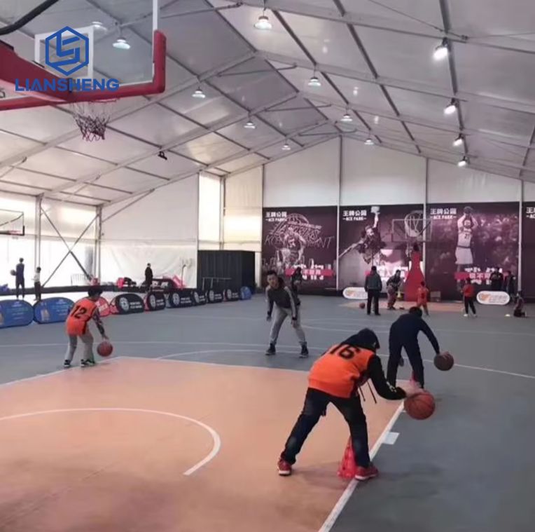 Matibay na Steel Aluminum Frame PVC Fabric TFS Sports Hall Marquee Tent para sa Pribadong Eroplano