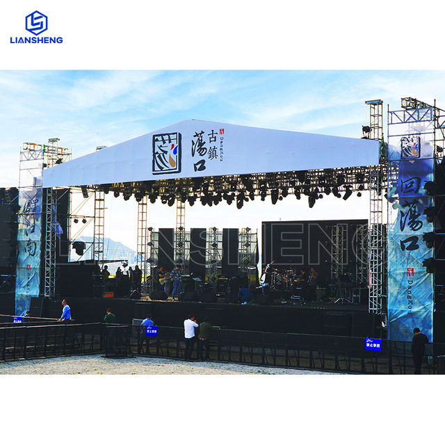 Malaking Mobile Truss&Stage Concert Lighting Stage Nako-customize na Display Structure na Mabilis na Pag-install na Estilo na Ibinebenta