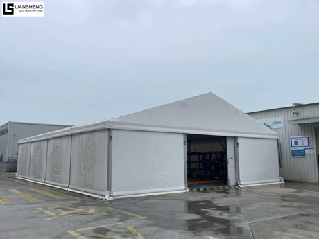 Aluminum Frame Heavy Duty PVC Marquee Tent Para sa Warehouse Wedding Outdoor Event