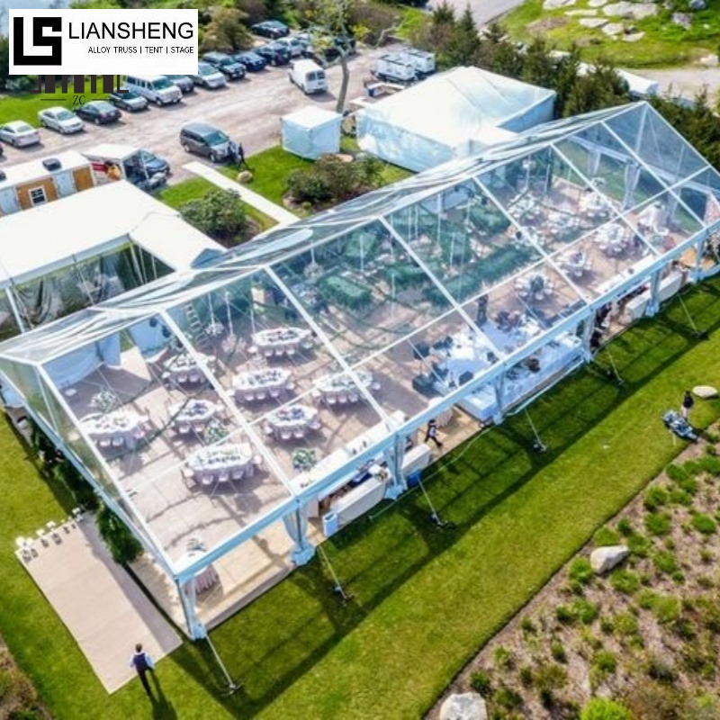 Transparent Tent – ​​Elegant Clear Structure para sa Luxury Events