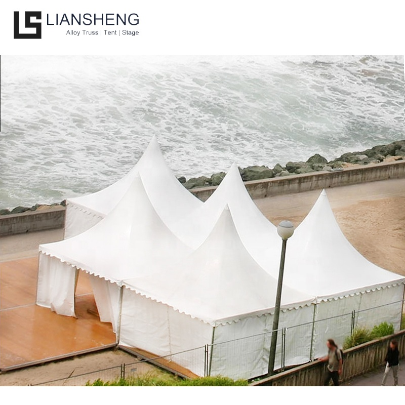 Panlabas na Pagoda Tent Setup
