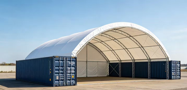 Aluminum Curved Marquee Tent Para sa Outdoor Event At Wedding Party