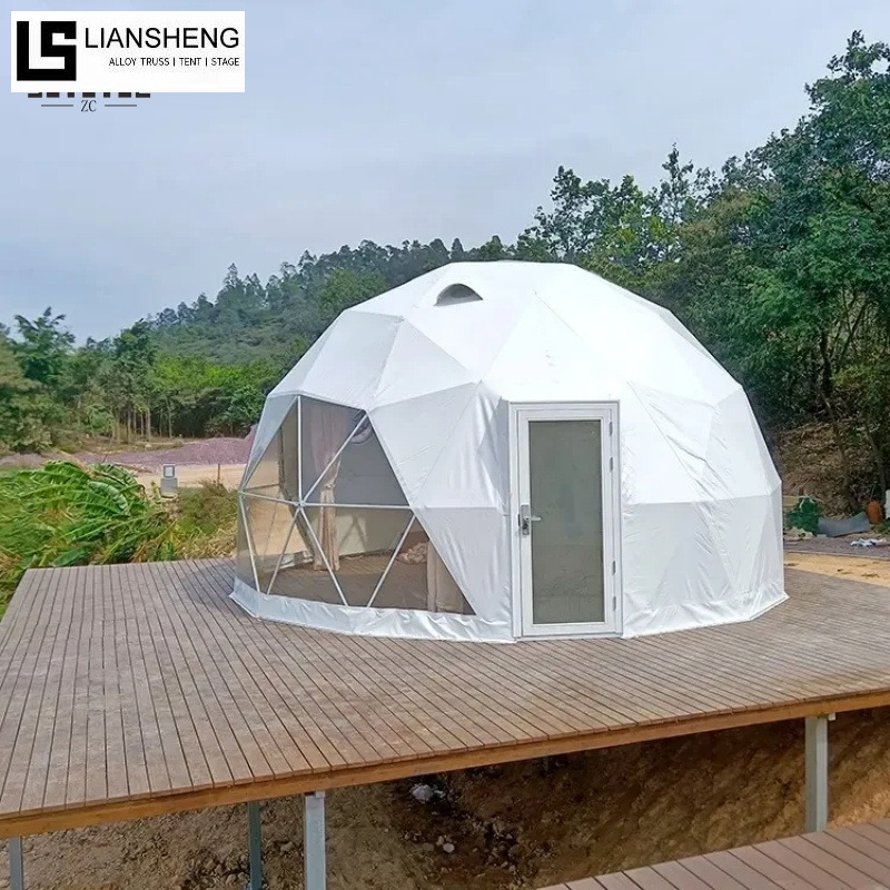  Container-Friendly Geodesic Dome Structure, Multi-Scene Commercial Spherical Tent para sa Outdoor Events