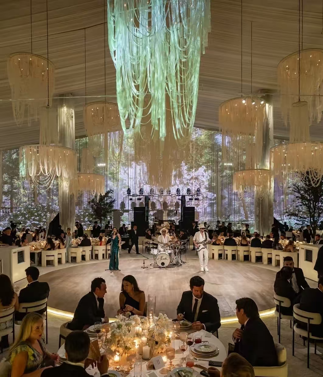 Transparent PVC Wedding Marquee Tent Para sa Outdoor Party Event