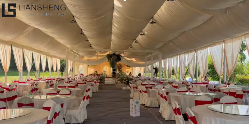 Malaking Wedding Tents para sa isang Grand Celebration