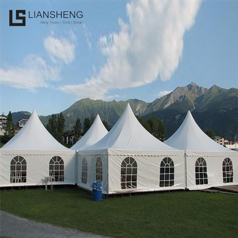 Panlabas na Pagoda Tent Setup
