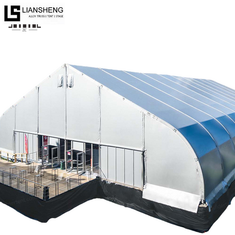 Peach Shape Tent – ​​Curved Roof Aluminum Frame Event Tent para sa Kasal at Kaganapan